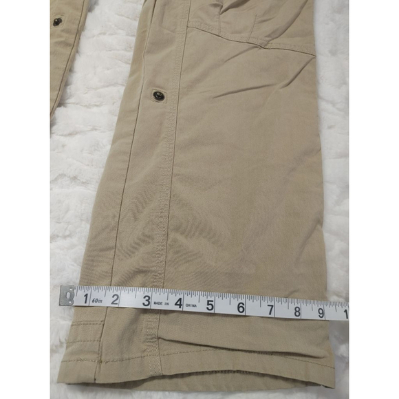 Women's KÜHL Beige Convertible Cotton Blend Stretchy Cargo Pants Size 8 - Picture 11 of 12